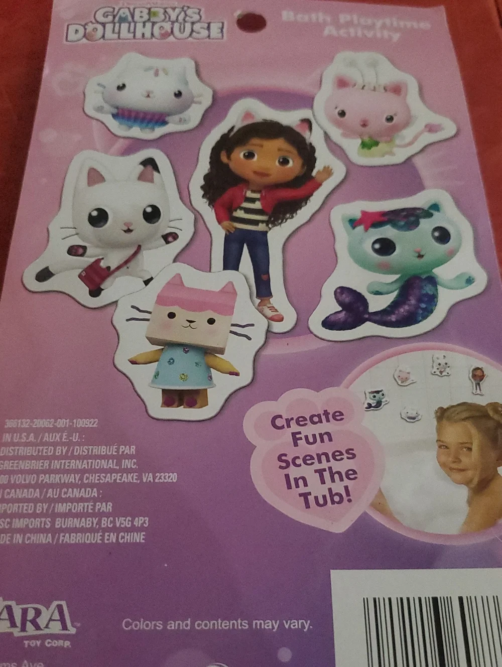 Gabby's Dollhouse Kids Surprise Foam Character Pack - Purple